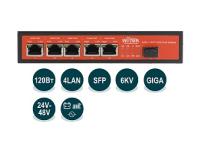 Неуправляемый гигабитный коммутатор Wi-Tek WI-PS306GF-UPS