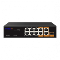 РоЕ-коммутатор TRASSIR TR-NS13111S-120-8PoE