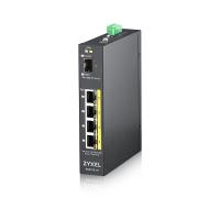 Коммутатор промышленный PoE+ Zyxel RGS100-5