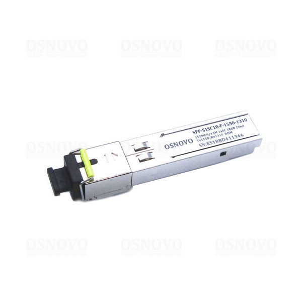 SFP-модуль Osnovo SFP-S1SC18-F-1550-1310