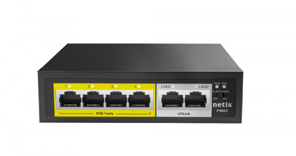 PoE-коммутатор Netis P106C